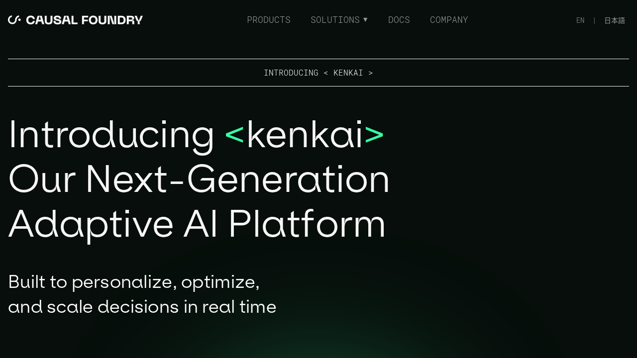 Causal Foundry screenshot