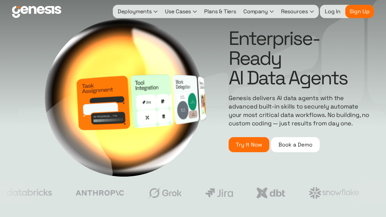 Genesis Computing screenshot