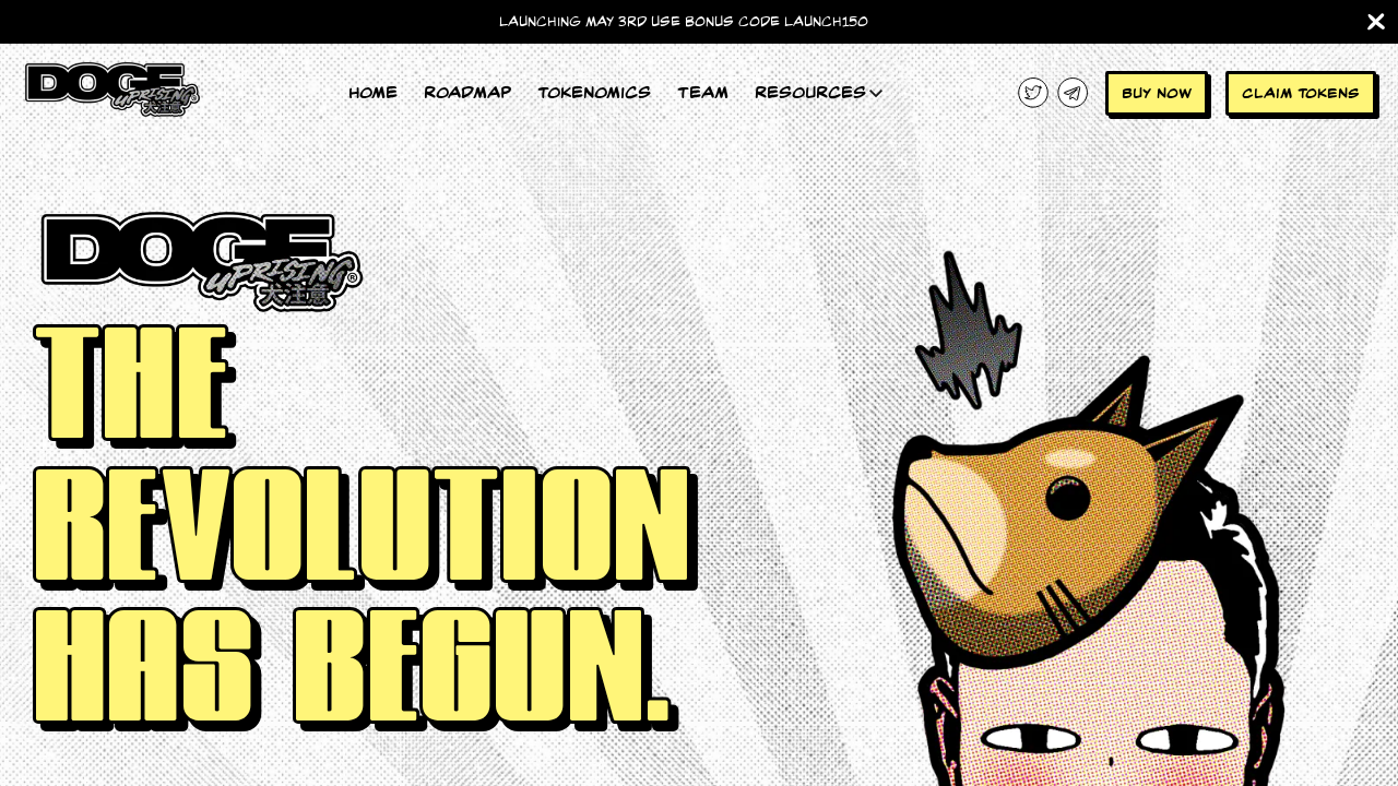 Doge Uprising.ai screenshot