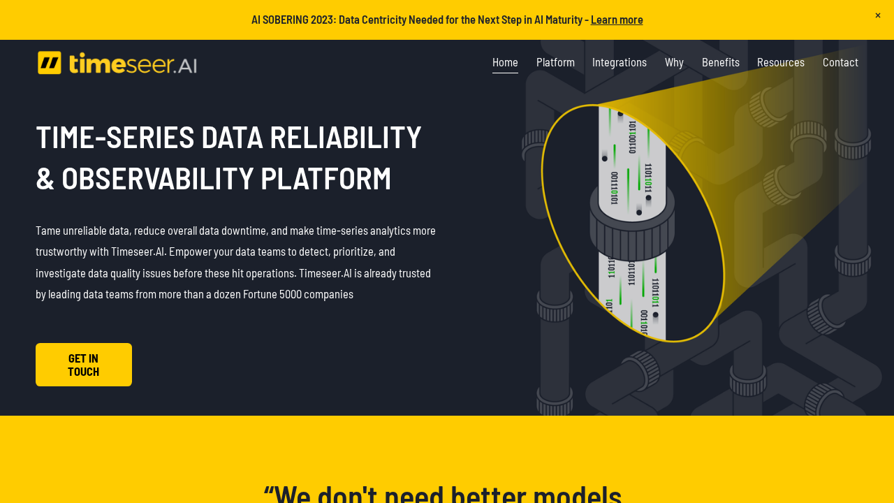 Timeseer.AI screenshot