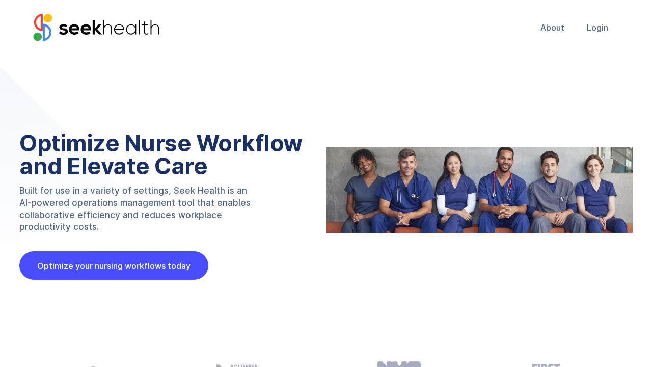 Seek Health AI screenshot