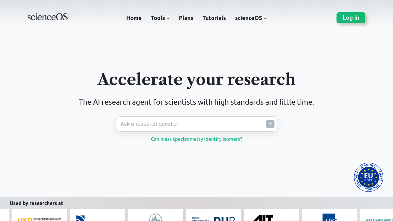 scienceOS.ai screenshot