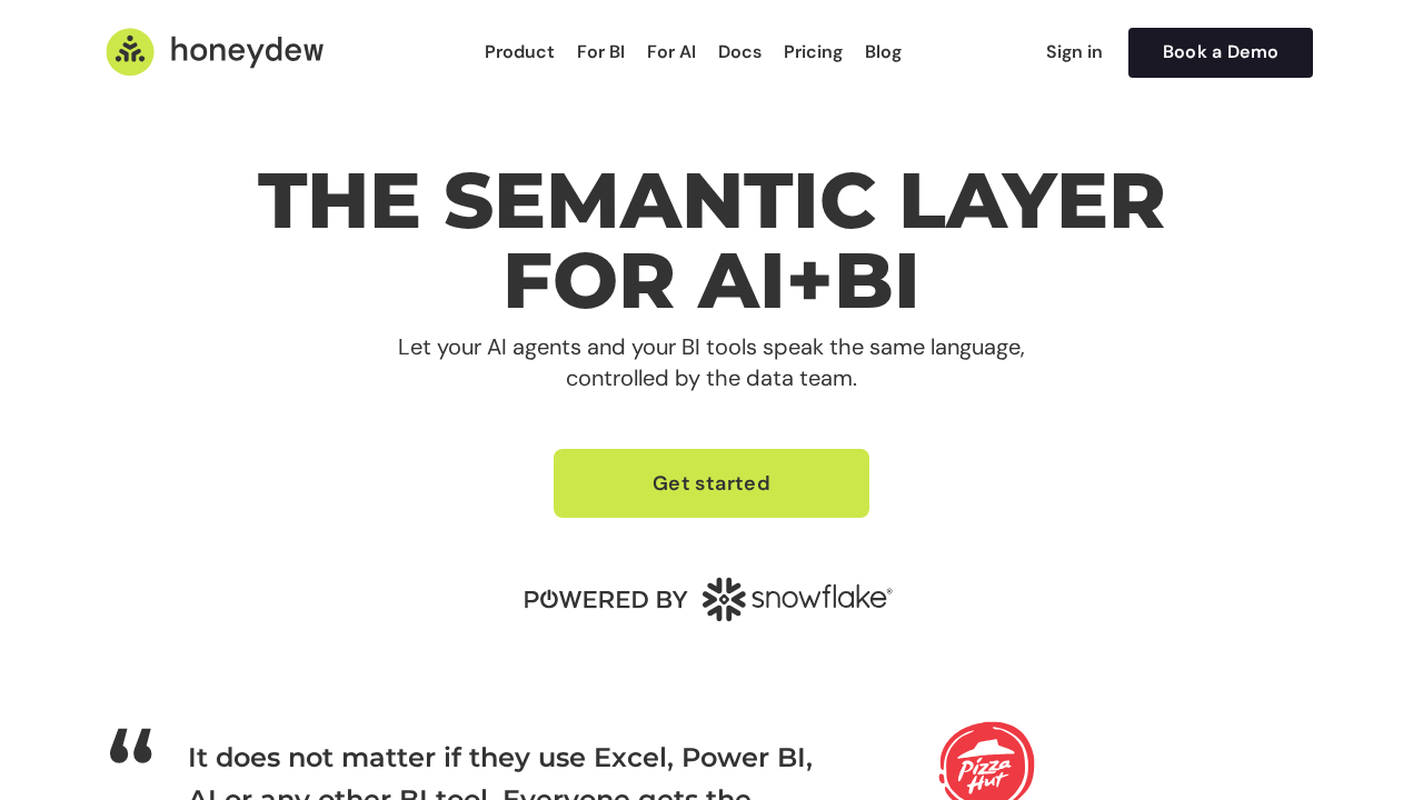 Honeydew.ai screenshot