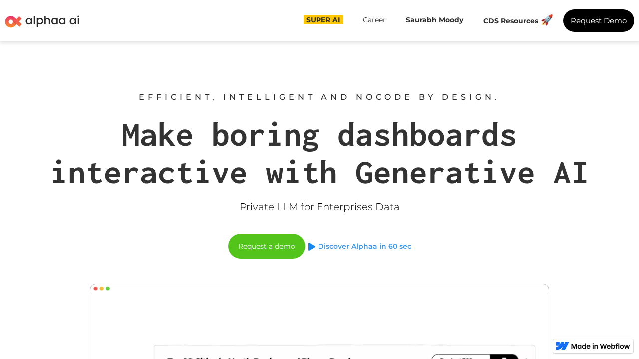 alphaa.ai screenshot