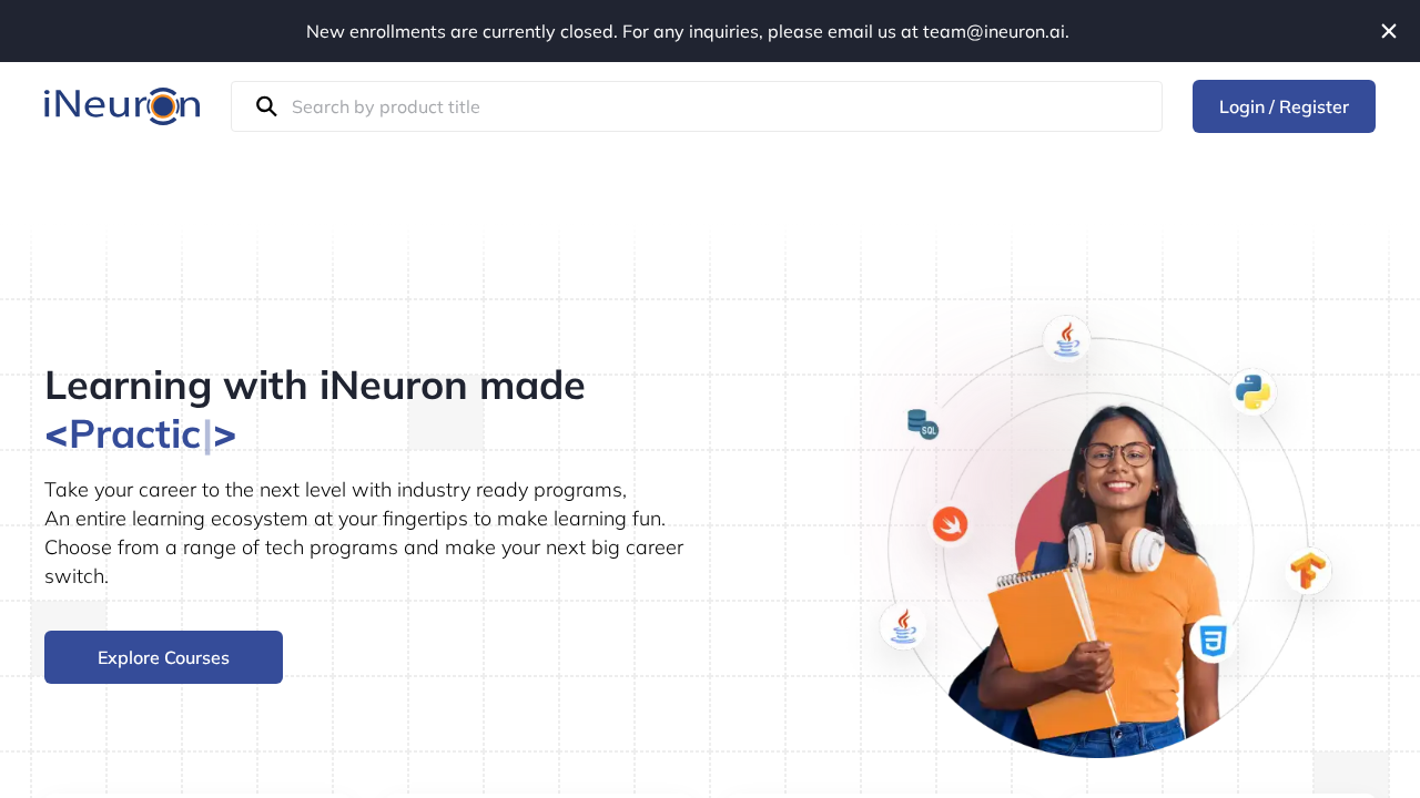 iNeuron.ai screenshot