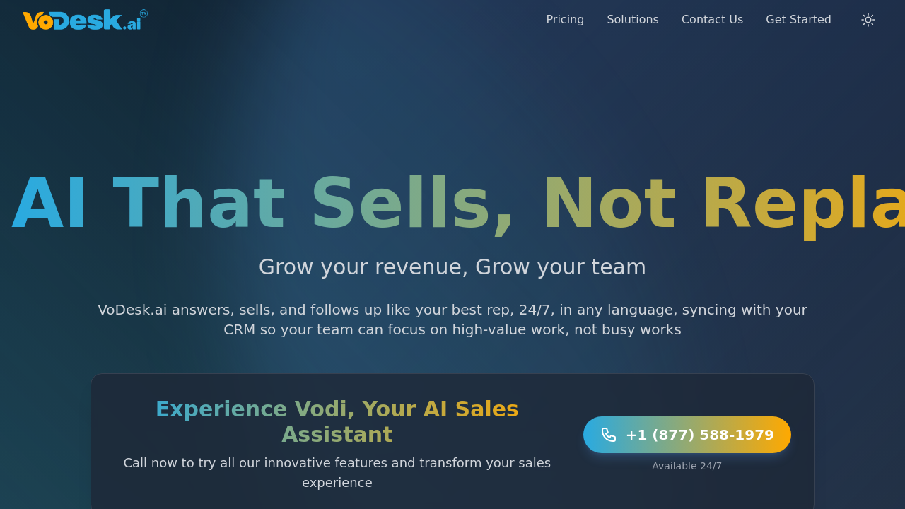 VoDesk.ai screenshot
