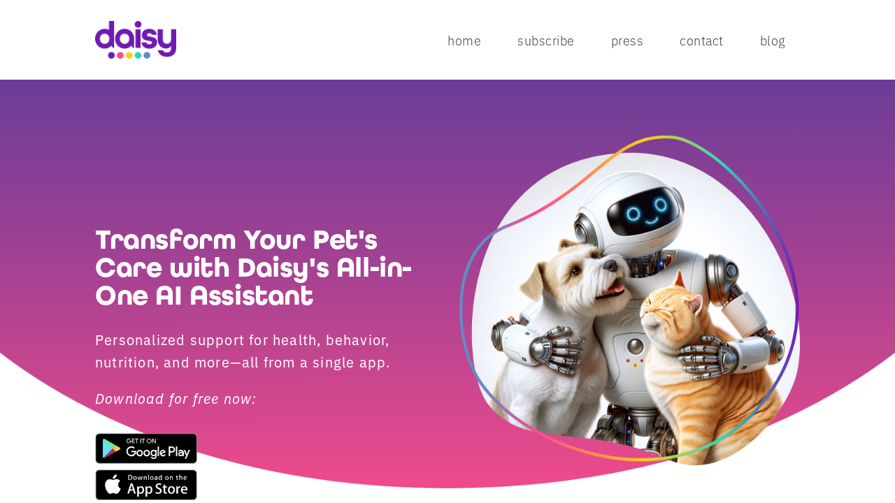 daisypet.ai screenshot