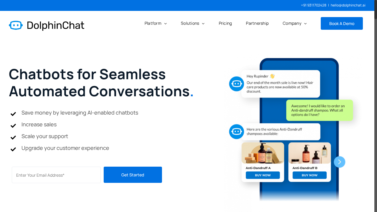 DolphinChat.ai screenshot