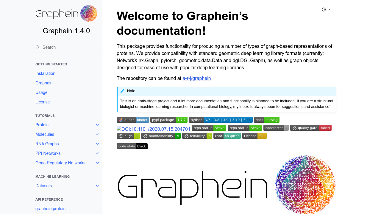 Graphein.ai screenshot