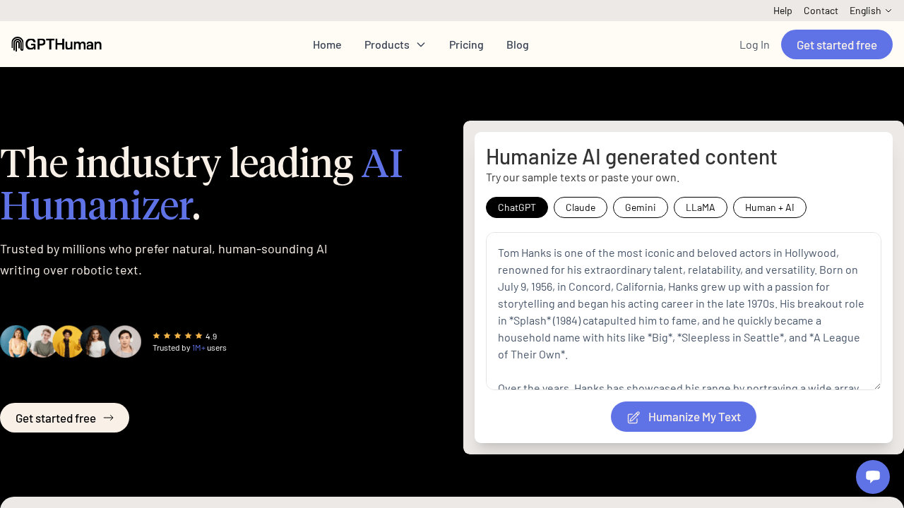 gpthuman.ai screenshot