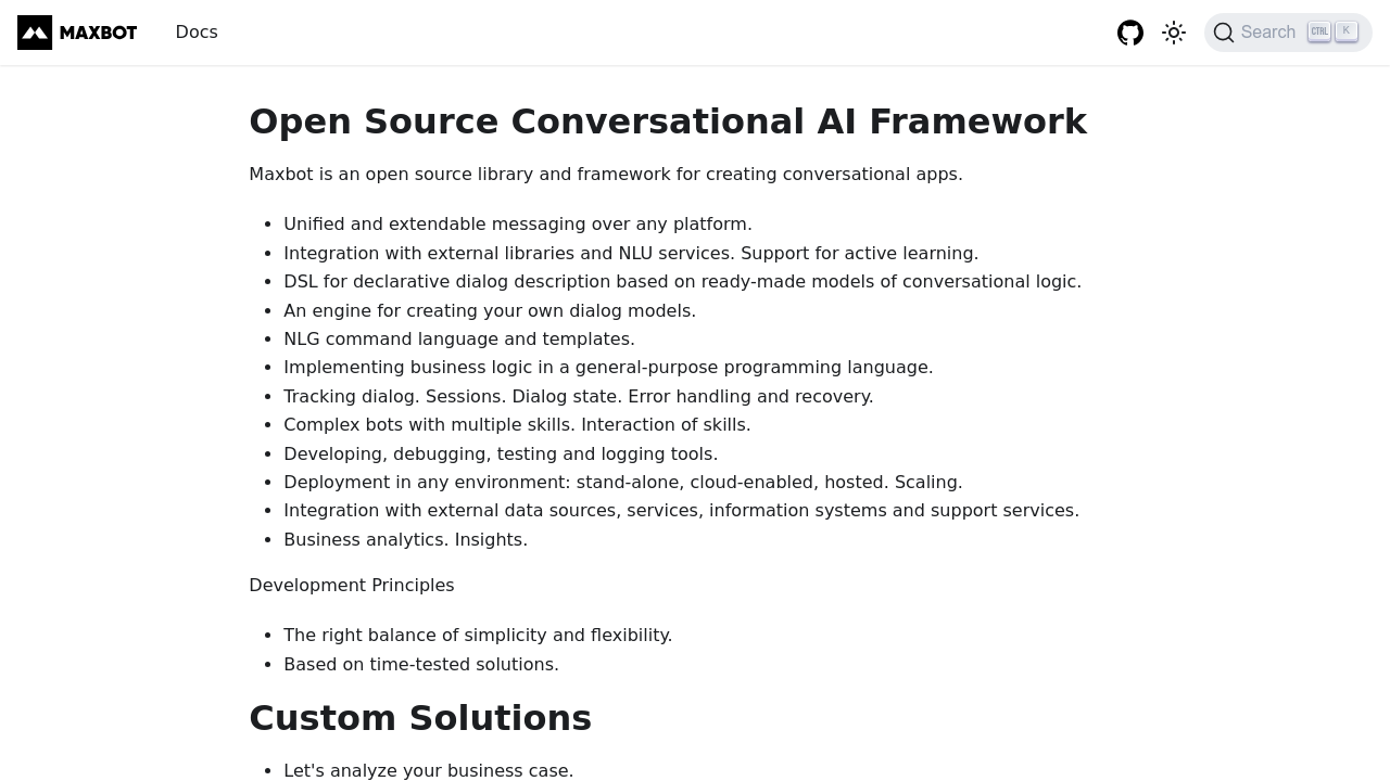 Maxbot.ai screenshot