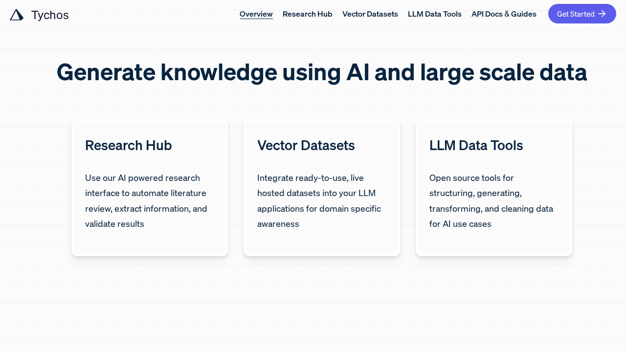tychos.ai screenshot