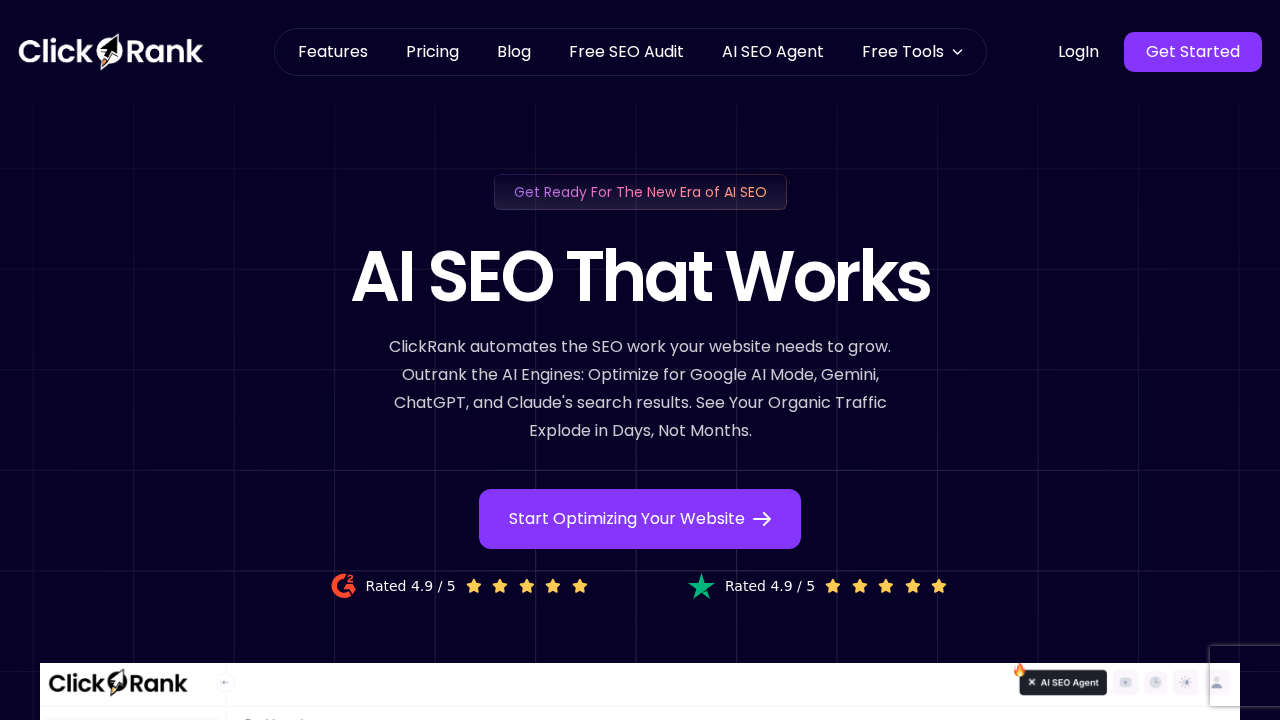 ClickRank.ai screenshot