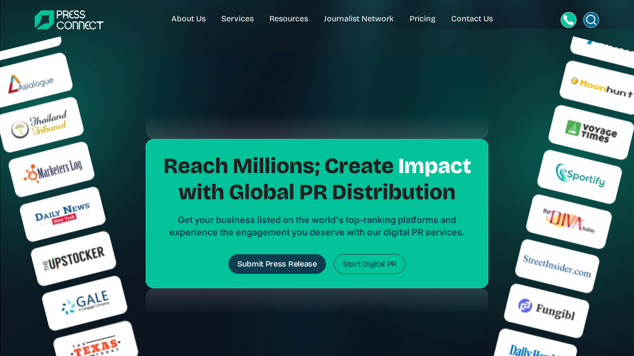 PressConnect.ai screenshot