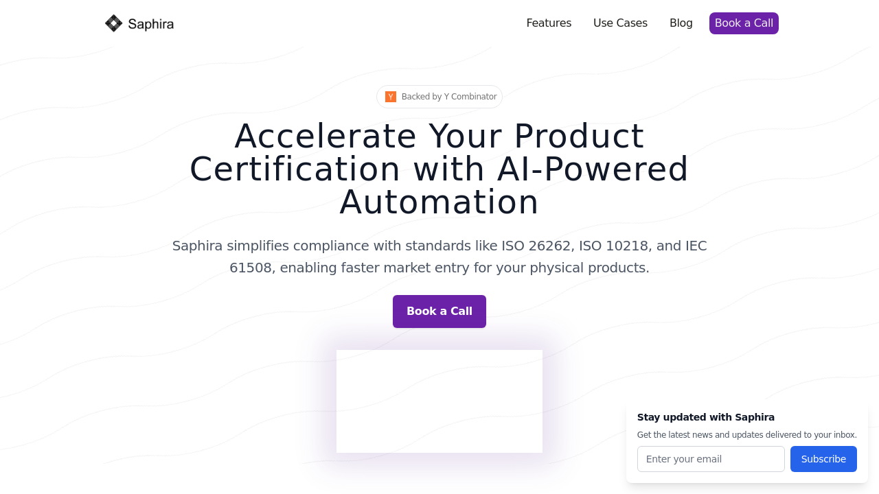 Saphira.ai screenshot
