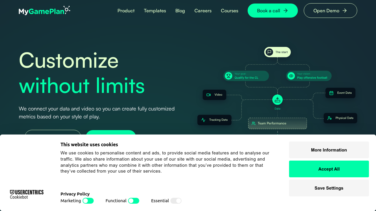 MyGamePlan.ai screenshot