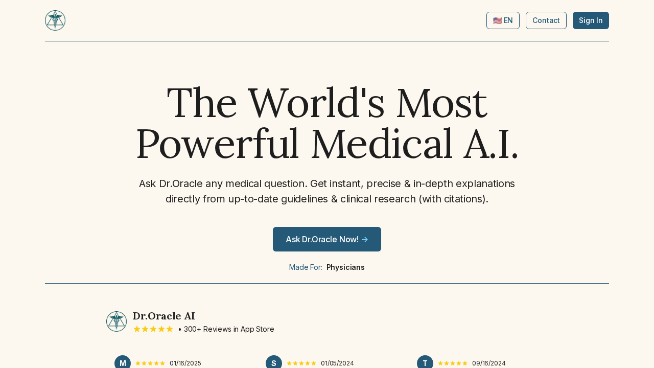 Dr.Oracle AI screenshot