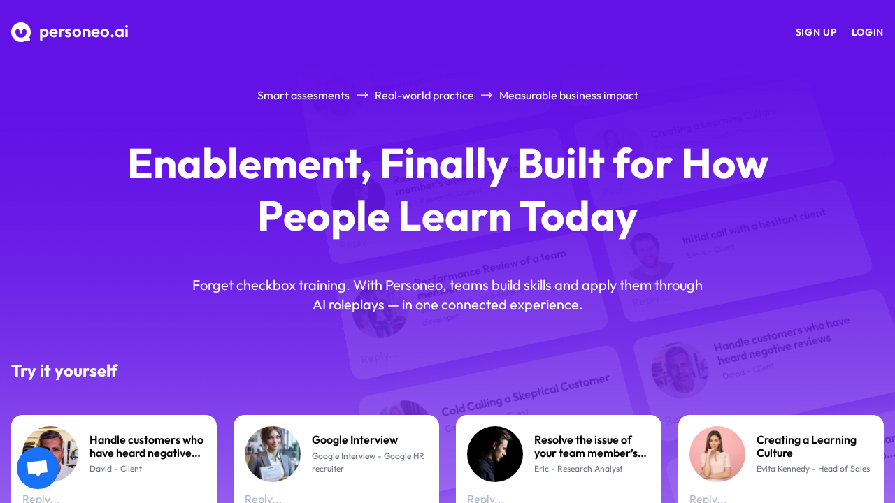 personeo.ai screenshot