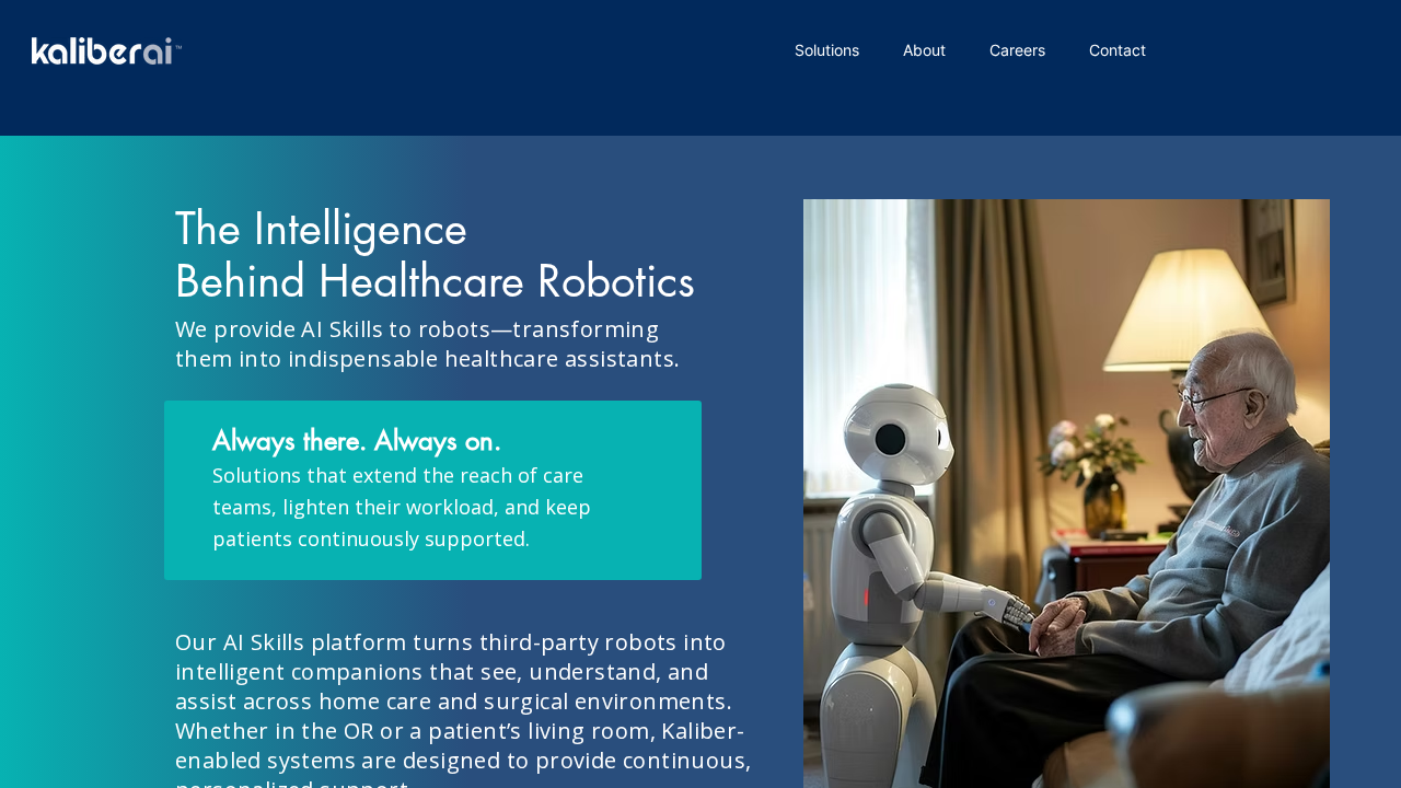 Kaliber.ai screenshot