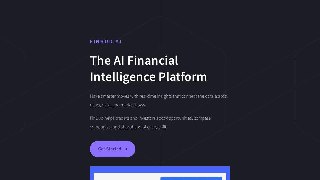 FinBud.ai screenshot
