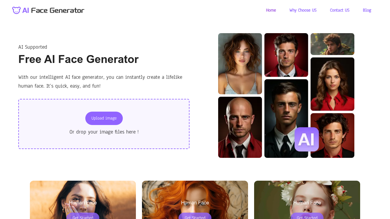 face-generator.ai screenshot