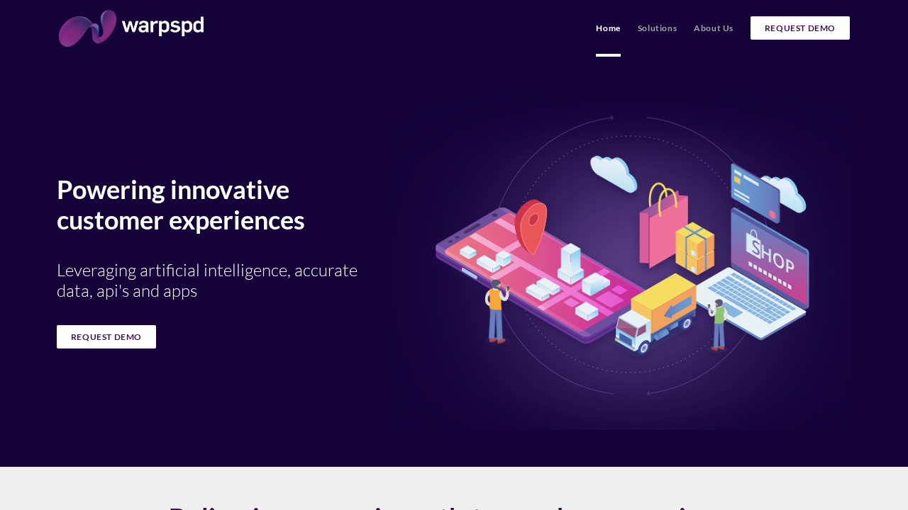 warpspd.ai screenshot