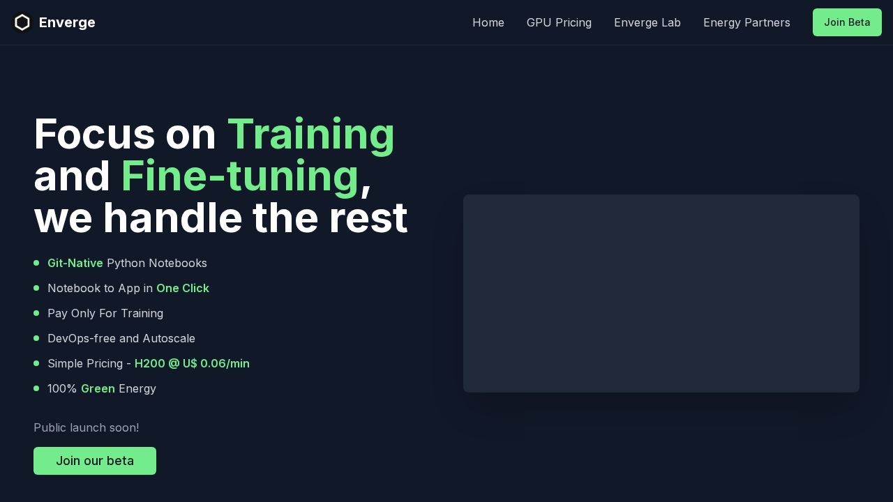 enverge.ai screenshot