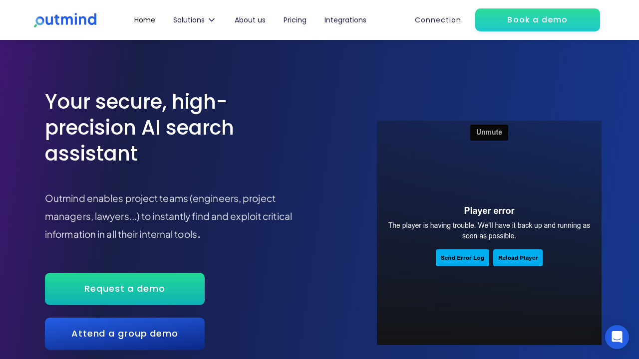 Outmind.ai screenshot
