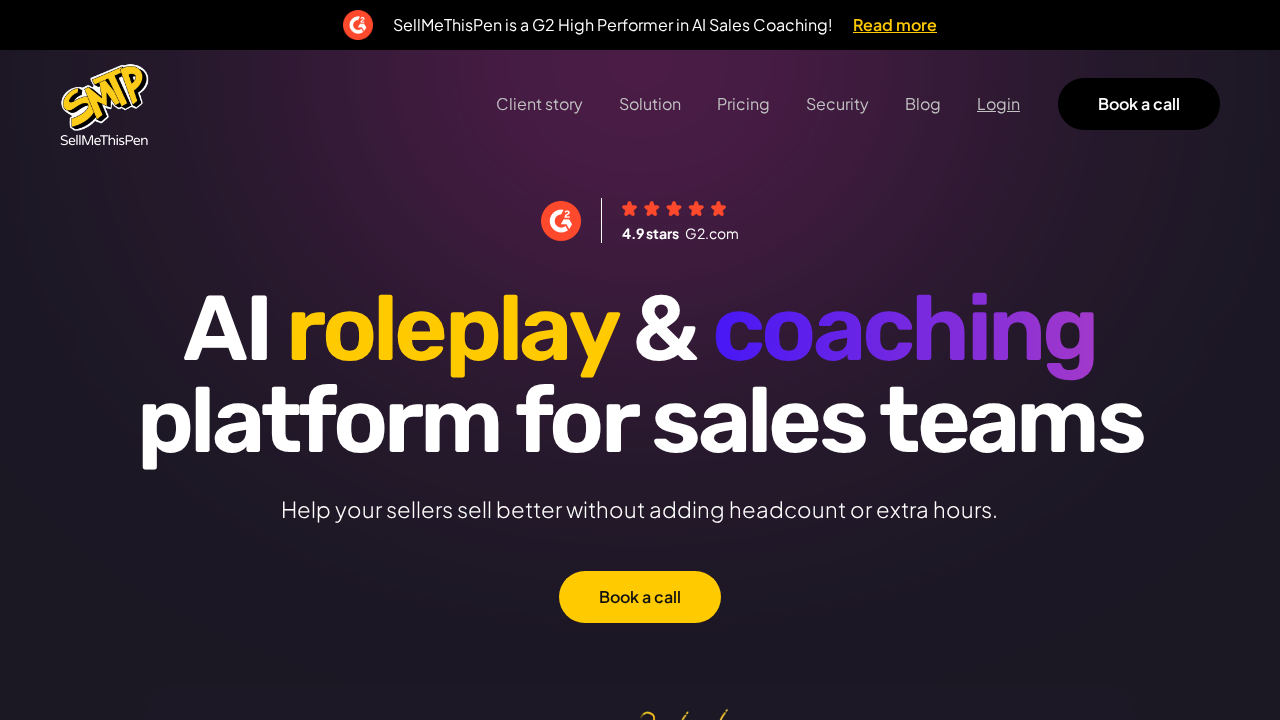 SellMeThisPen.ai screenshot