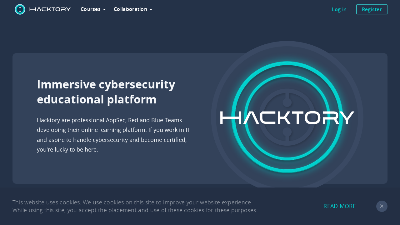 Hacktory.ai screenshot