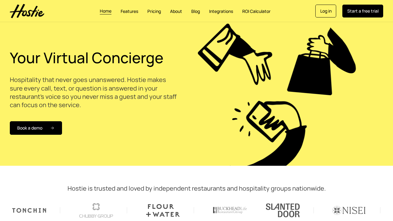 Hostie AI screenshot