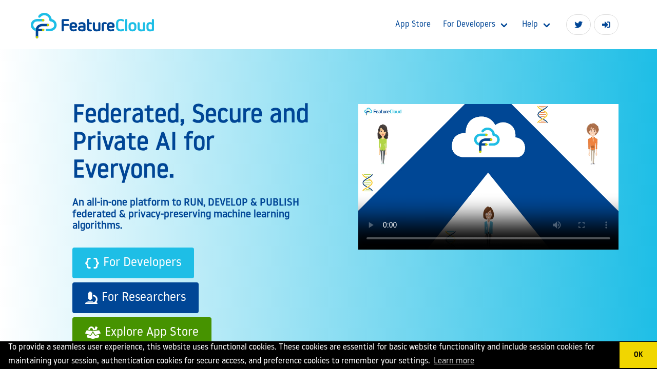 FeatureCloud.ai screenshot