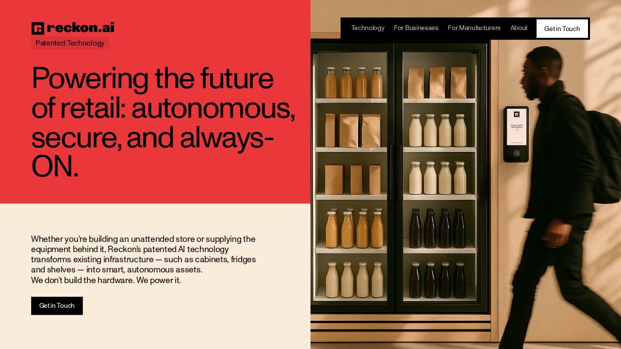 Reckon.ai screenshot