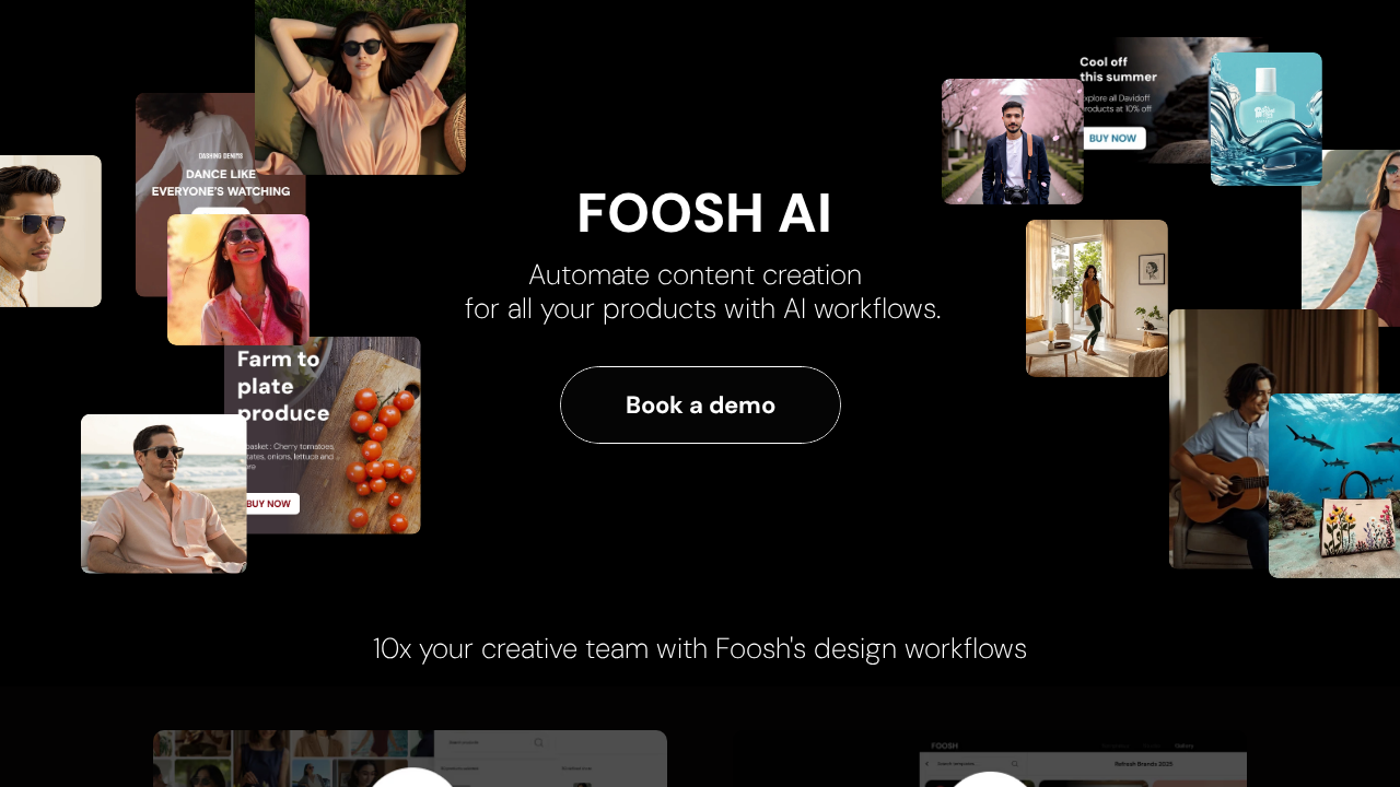foosh.ai screenshot