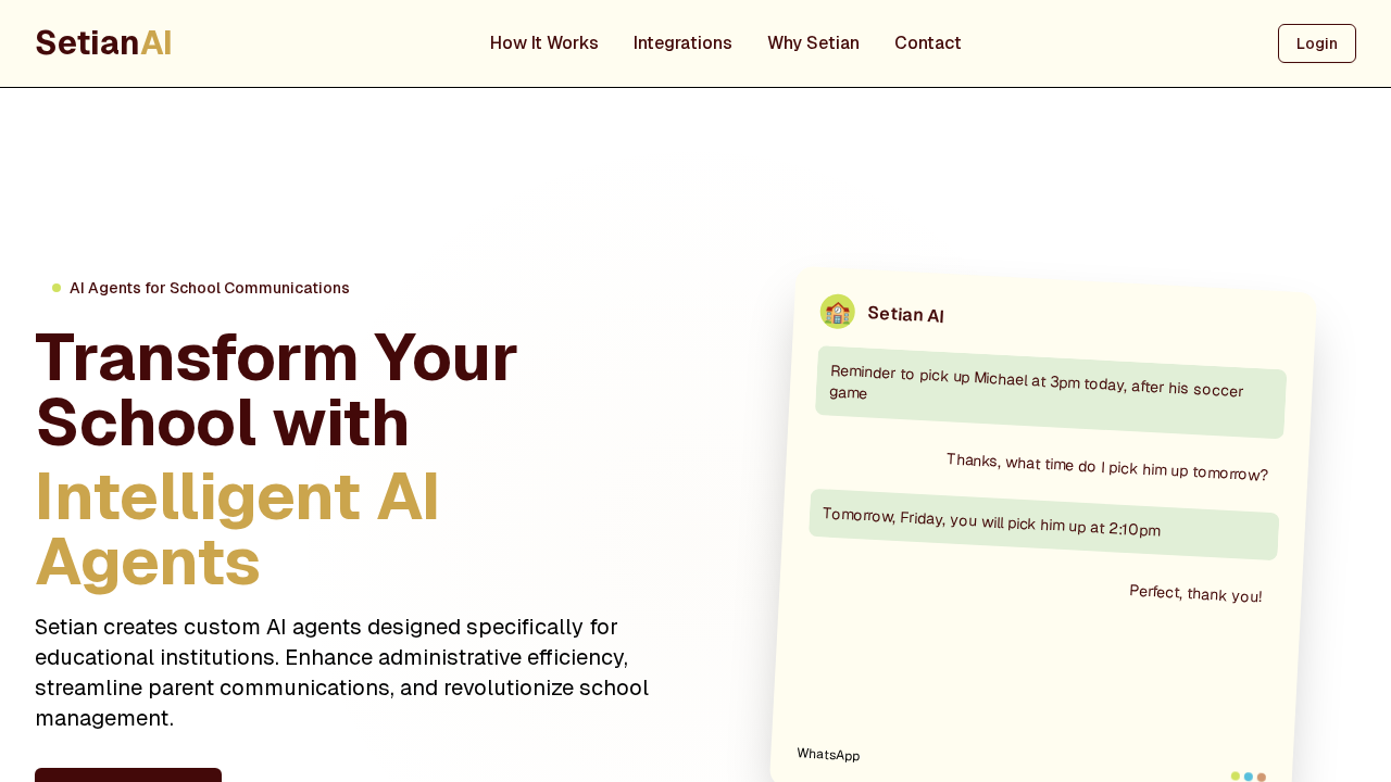 Setian.ai screenshot