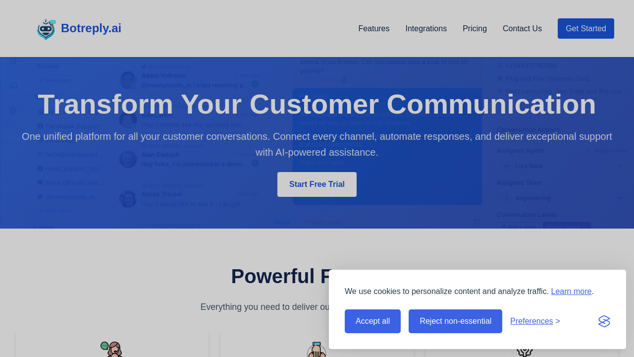 Botreply.ai screenshot