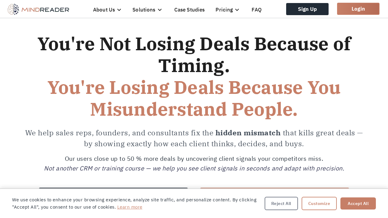 TheMindReader.ai screenshot