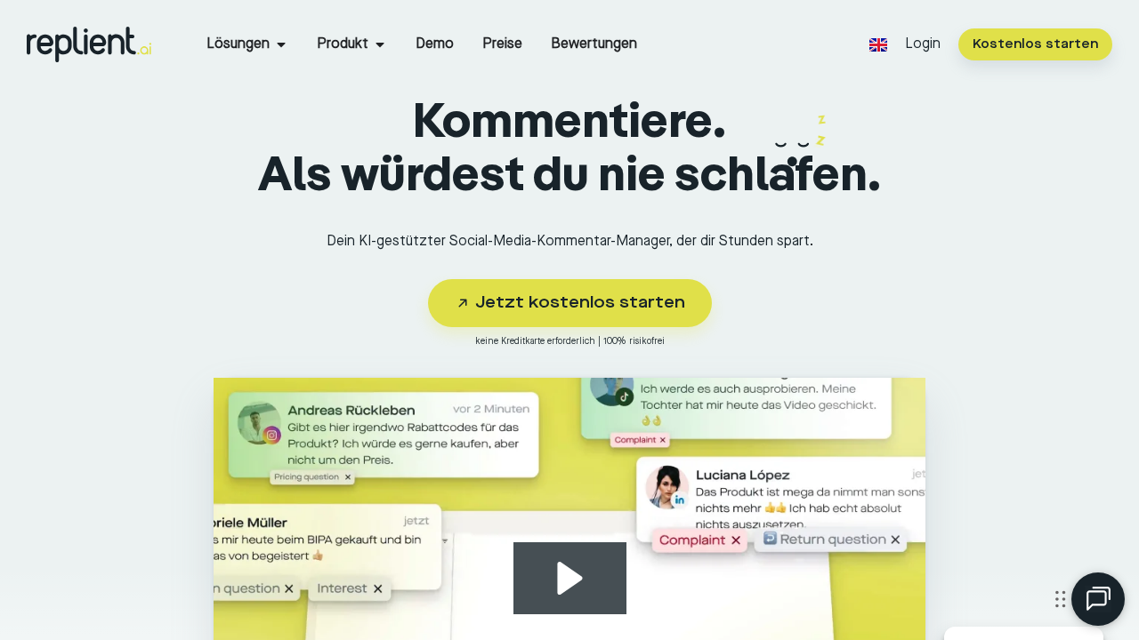 replient.ai screenshot