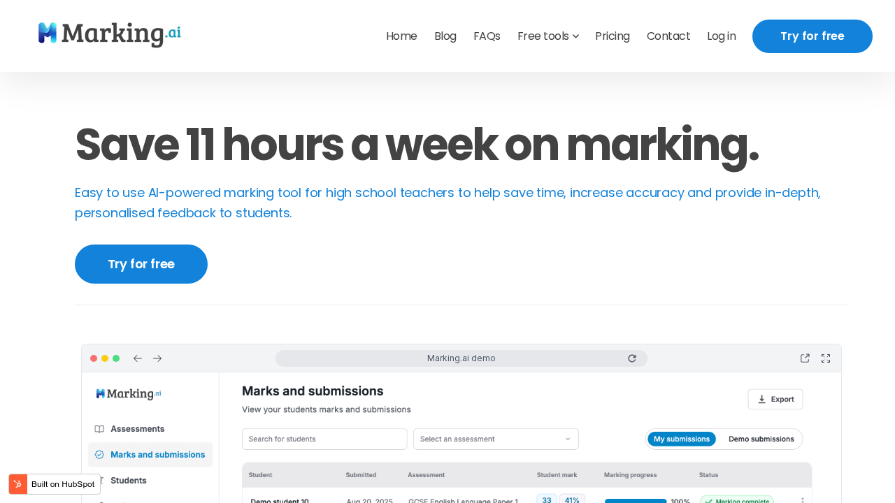 marking.ai screenshot
