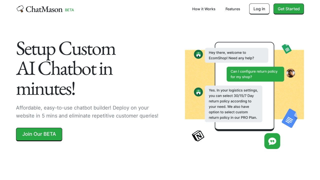 ChatMason.ai screenshot
