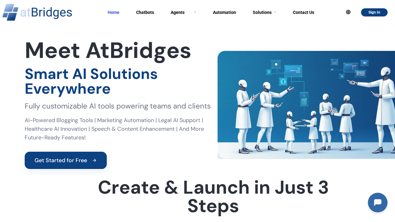 atBridges.ai screenshot