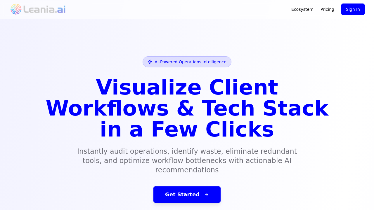 Leania.ai screenshot