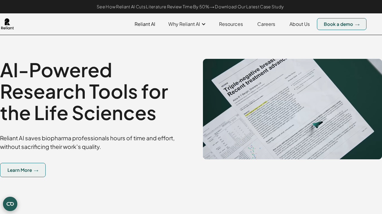 Reliant AI screenshot