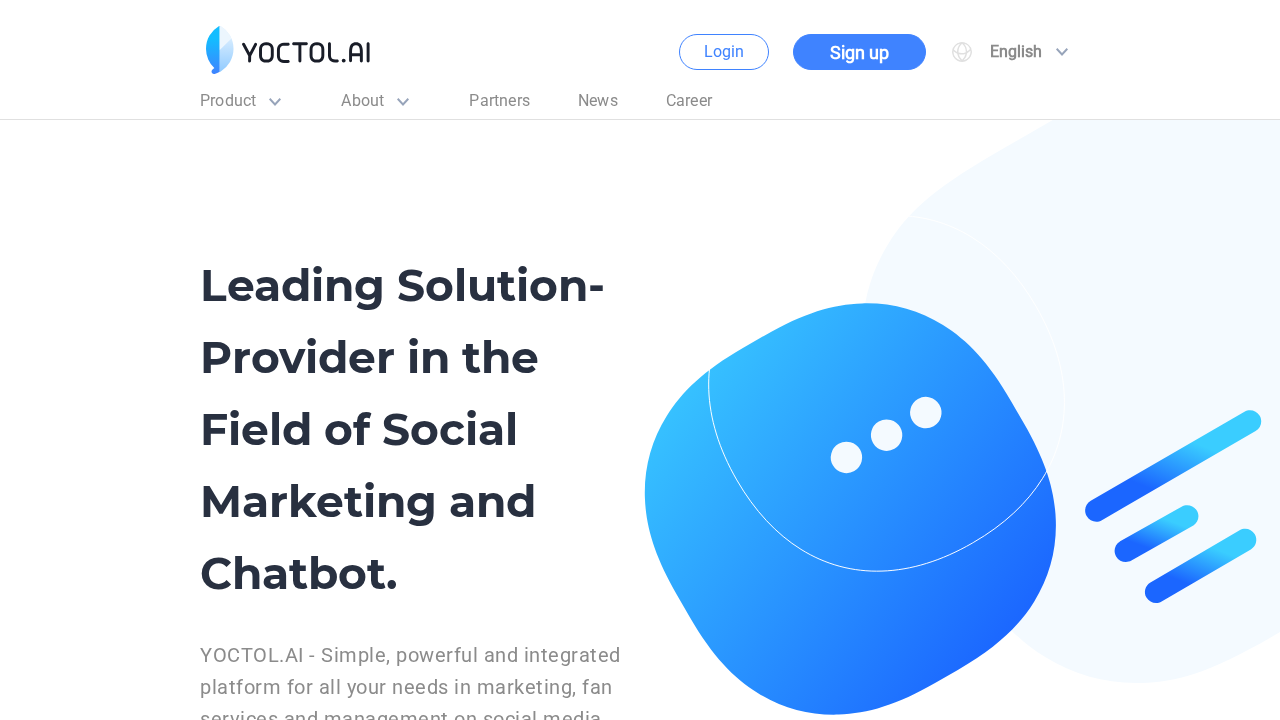 Yoctol.ai screenshot