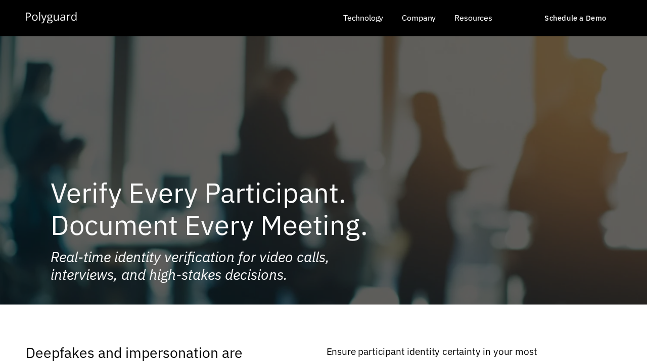 Polyguard.ai screenshot