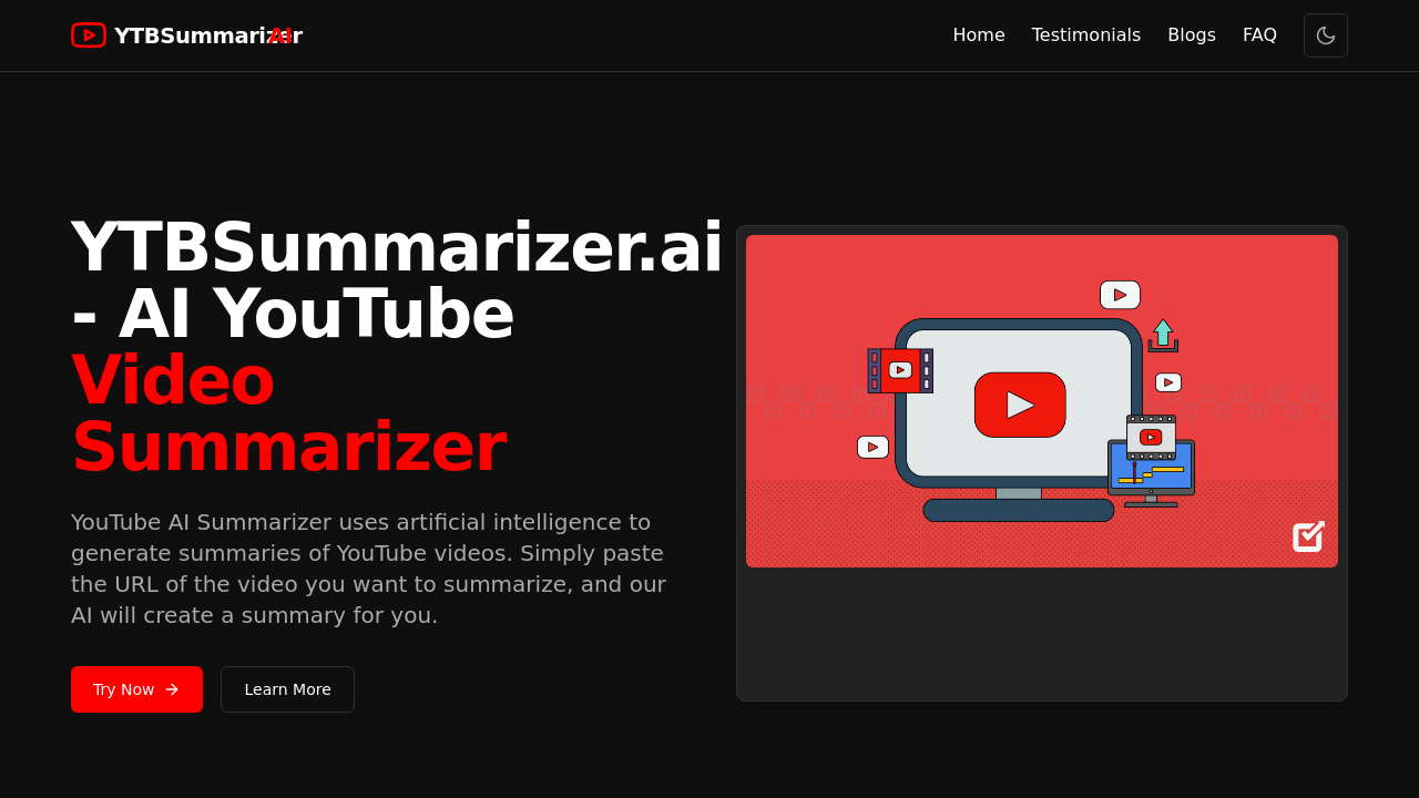 ytbsummarizer.ai screenshot