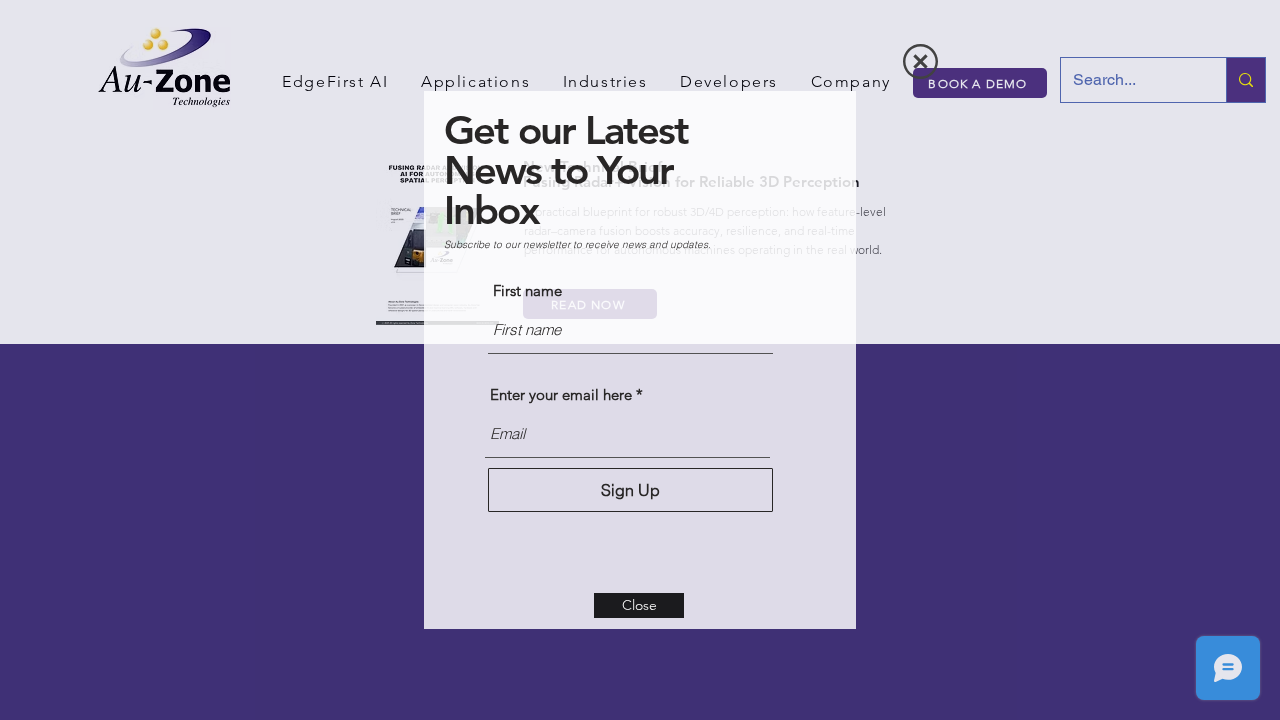 EdgeFirst AI screenshot