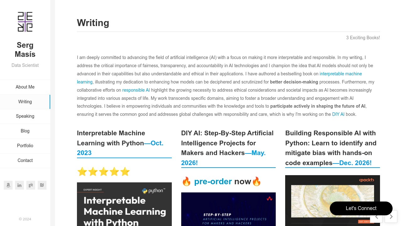 interpretableml.ai screenshot