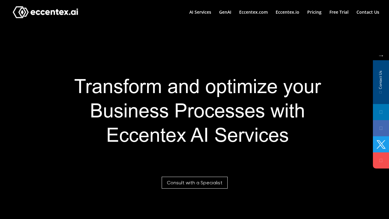 eccentex.ai screenshot