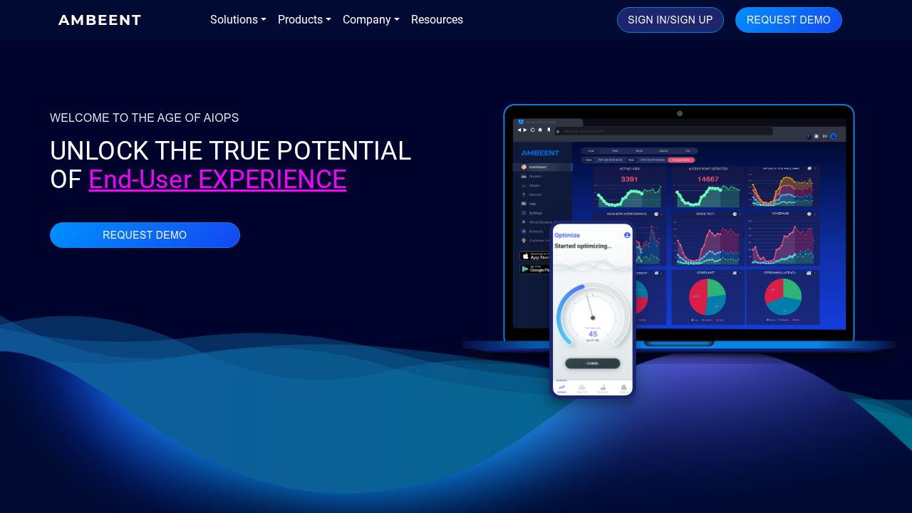 ambeent.ai screenshot
